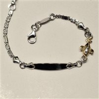 Bracciale Fanton Gioielli Bambino BRACCIALI ORO in Oro bianco L.C-63_52